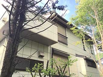北軽井沢 屋根塗装