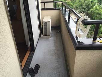 高崎市吉井町 ベランダ点検