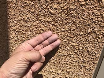 藤岡市 外壁劣化確認