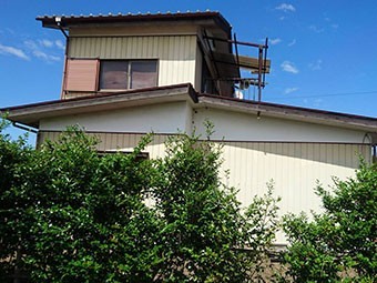 高崎市上室田町 雨漏り点検