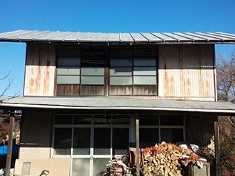 群馬 トタン屋根塗装工事見積り
