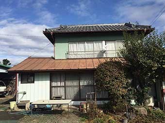 前橋市 屋根塗装前