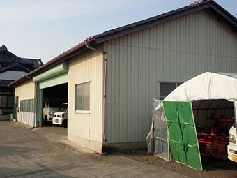 倉庫屋根 外観