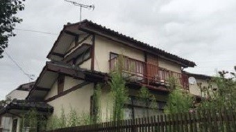 前橋市高花台で庭が広い和風なお宅の施工前