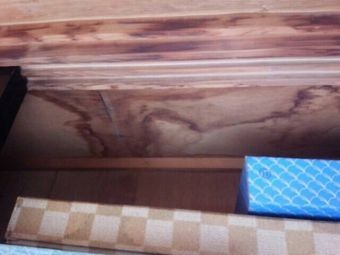 渋川市渋川の見積り、部屋の雨漏り箇所