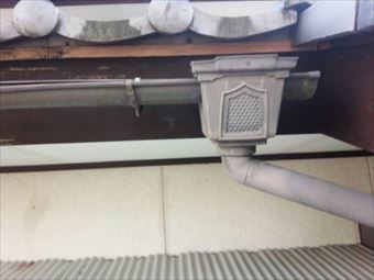 前橋市荒牧町M様邸雨樋マス