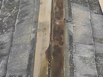 太田市下浜田 棟板金交換工事