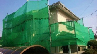 安中市原市町A様邸仮設足場工事