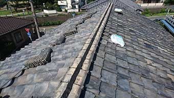 高崎市上中居町 のし瓦積み直し