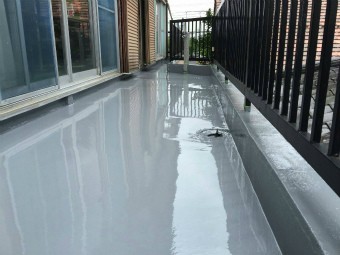 前橋市元総社町ベランダ防水完成