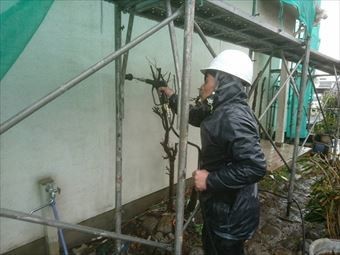 藤岡市中栗須F様邸高圧洗浄