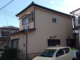 瓦の漆喰工事見積り点検