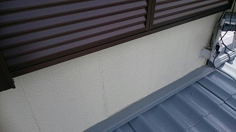 高崎市I様邸外壁のひびアップ写真