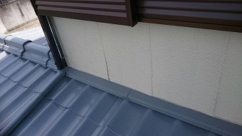 高崎市I様邸外壁のひび