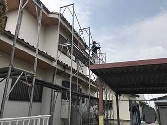 前橋市 足場