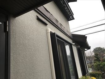 藤岡市西平井町Y様外壁西面