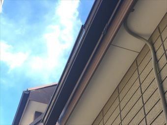 前橋市幸塚町T様1F北側軒樋