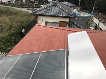 前橋市下大屋町U様ソーラーパネル