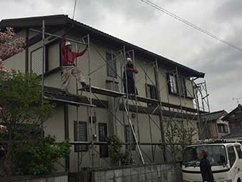 藤岡市 足場工事