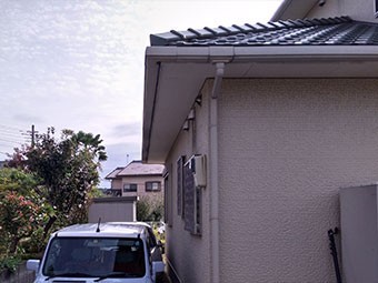 前橋市龍蔵寺町 雪止め金具設置
