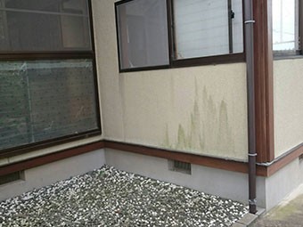 前橋市天川大島町K様外壁の染み