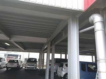 立体駐車場雨漏れ調査
