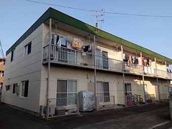 アパート 屋根塗装見積り