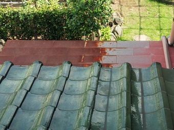 高崎市倉渕町下屋根トタンサビ