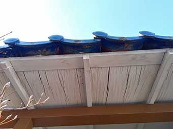 軒天 劣化