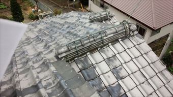 前橋市富士見町瓦棟積み直し調査