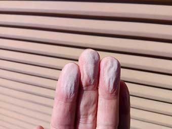 外壁塗装 チョーキング