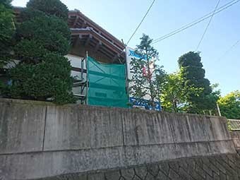 高圧洗浄施工前