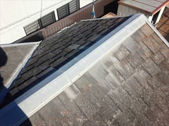 桐生市広沢町で屋根材カラーベストの色あせと外壁サイディングの調査にご訪問 街の屋根やさん前橋店