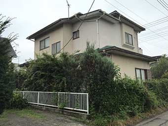 玉村町F様邸軒天補修
