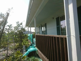 伊勢崎市波志江町T様邸養生撤去