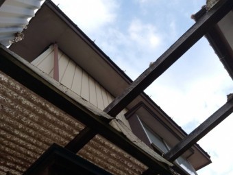 前橋市田口町K様屋根破損①