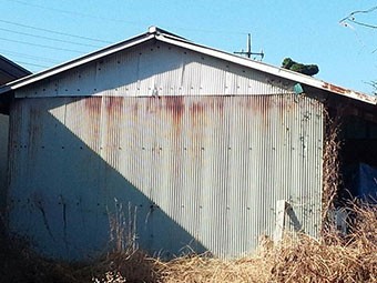 群馬 トタン屋根塗装見積り サビ