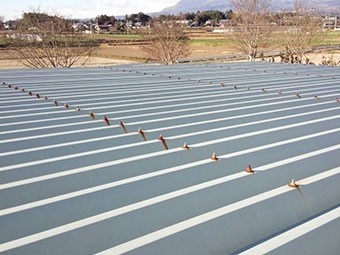 群馬県 ガレージ屋根塗装工事見積