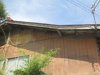 渋川市赤城町H様邸屋根軒