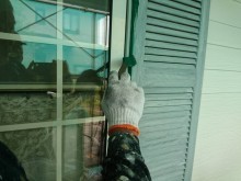 伊勢崎市波志江町T様邸戸袋塗装