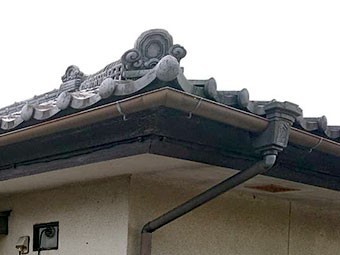 前橋市粕川町 鬼瓦補修