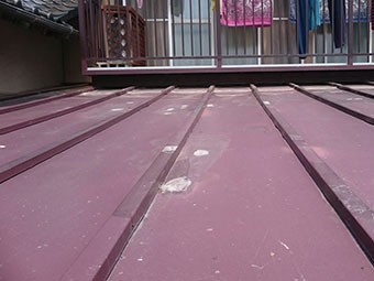 トタン屋根サビ