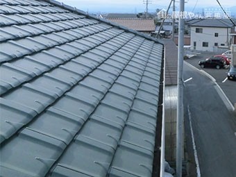 前橋市富士見町 雪止め金具取り付け前