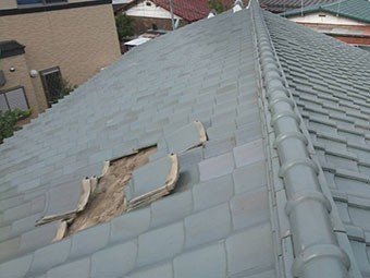 前橋市青柳町 雨漏り