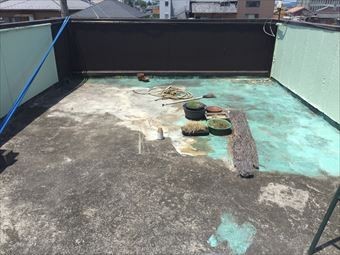 藤岡市藤岡I様邸陸屋根全体