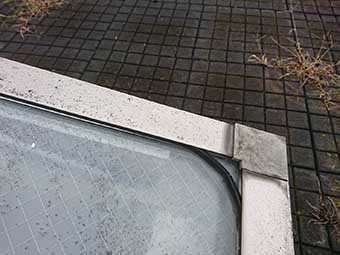 天窓雨漏りパッキン
