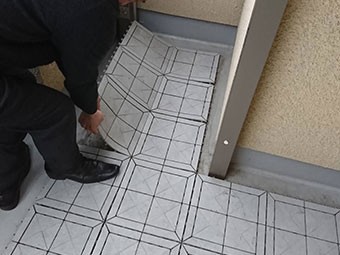 藤岡市 ベランダパネル 撤去