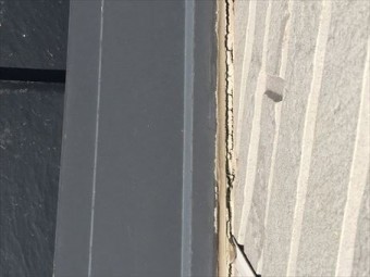 太田市藪塚町U様外壁コーキング劣化