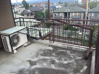 前橋市朝倉町K様屋上全体