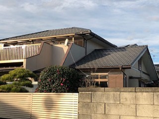 前橋市富士見町 屋根瓦葺き替え工事後